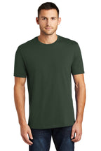 Front View of Forest Green District Perfect Weight Tee. DT104