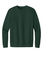 Front View of Forest Green District V.I.T. Fleece Crew DT6104