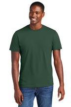 Front View of ForestGrn District Very Important Tee . DT6000