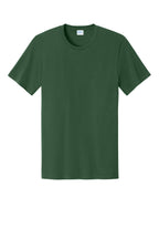 Front View of ForestGrn Port & Co Easy Cotton Tee PC43