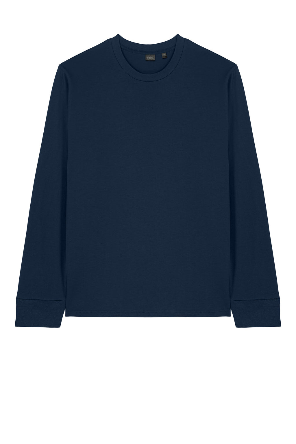Front View of FrenchNavy Stanley/Stella Unisex Creator 2.0 Long Sleeve Tee SXU022