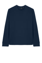 Front View of FrenchNavy Stanley/Stella Unisex Creator 2.0 Long Sleeve Tee SXU022