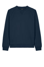 Front View of FrenchNavy Stanley/Stella Unisex Knoxer Crewneck Sweatshirt SXU026