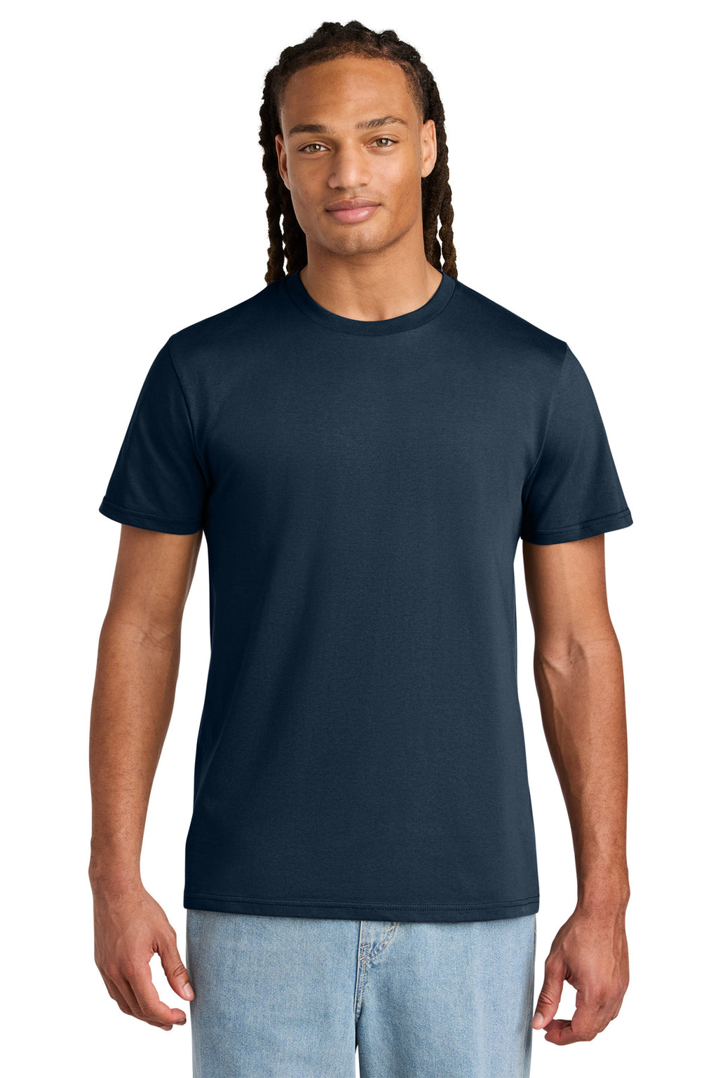 Front View of FrenchNavy Stanley/Stella Unisex Rocker Tee SXU016