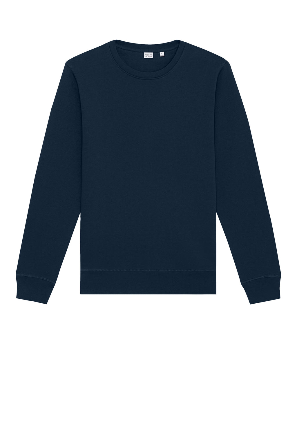 Front View of FrenchNavy Stanley/Stella Unisex Roller Crewneck Sweatshirt SXU010