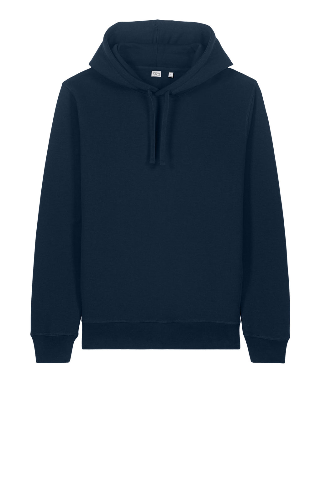 Front View of FrenchNavy Stanley/Stella Unisex Sounder Hooded Sweatshirt SXU012