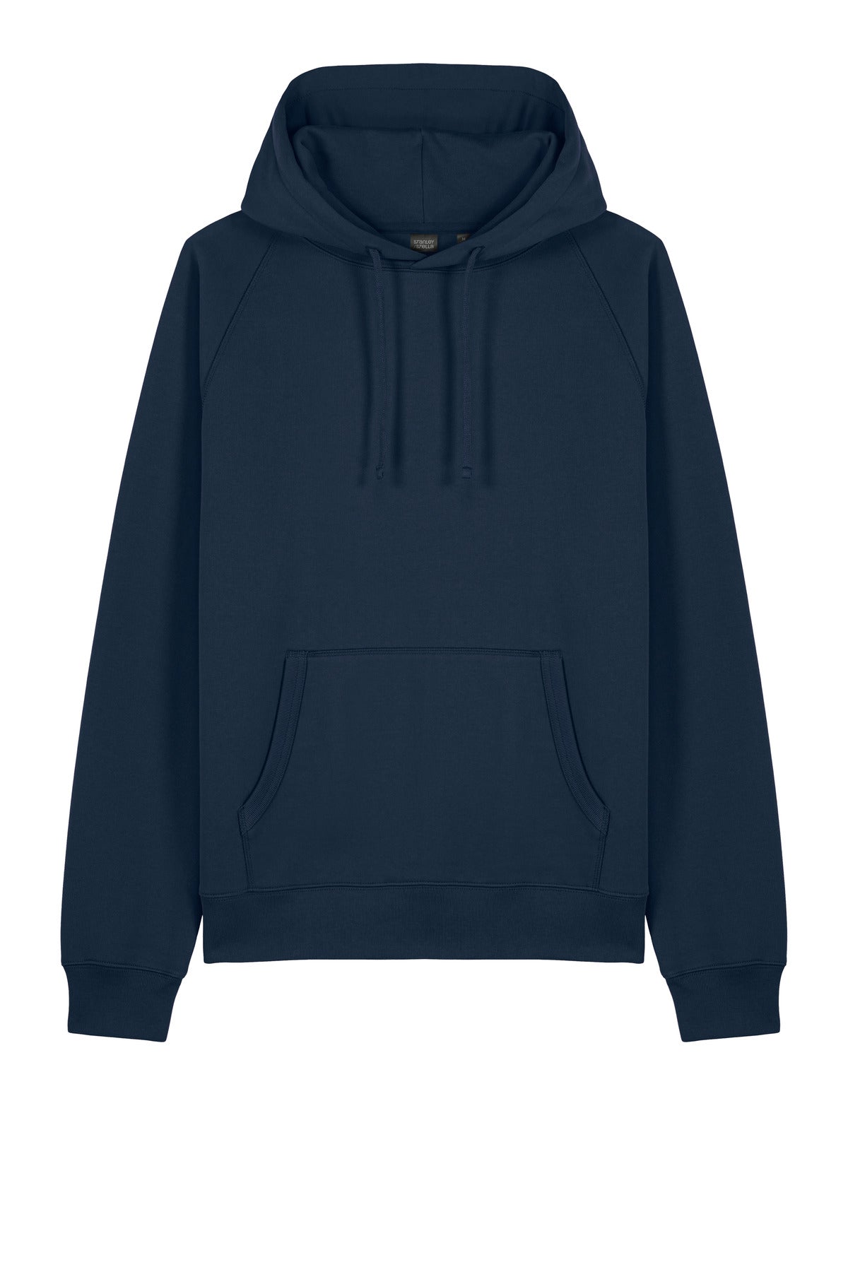 Front View of FrenchNavy Stanley/Stella Unisex Striker Hooded Sweatshirt SXU027