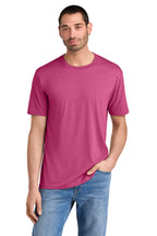 Front View of FschFrost District Perfect Tri Tee. DM130