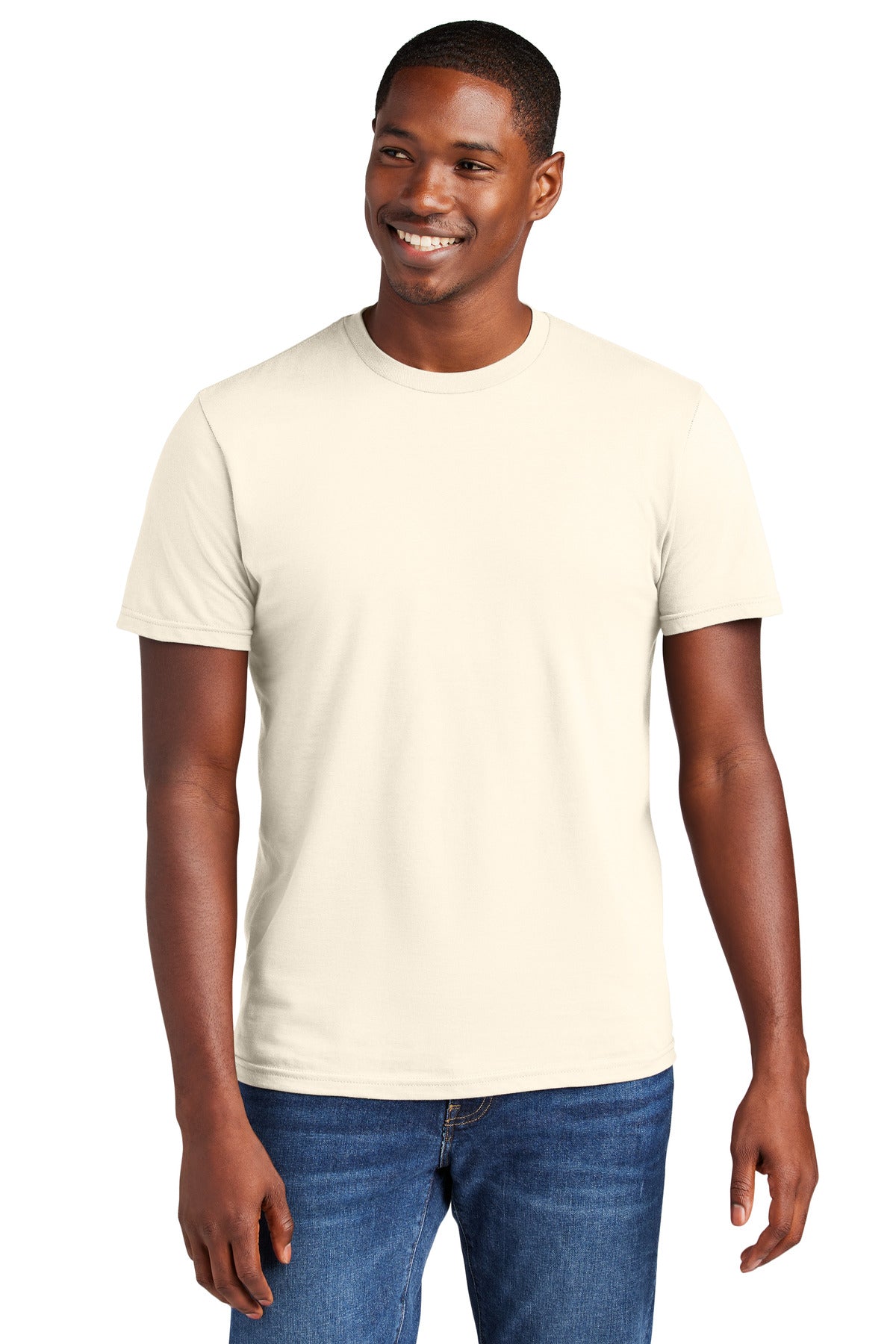 Front View of Gardenia District Very Important Tee . DT6000