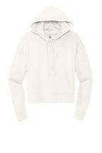Front View of Gardenia District Women's V.I.T. Fleece Hoodie DT6101