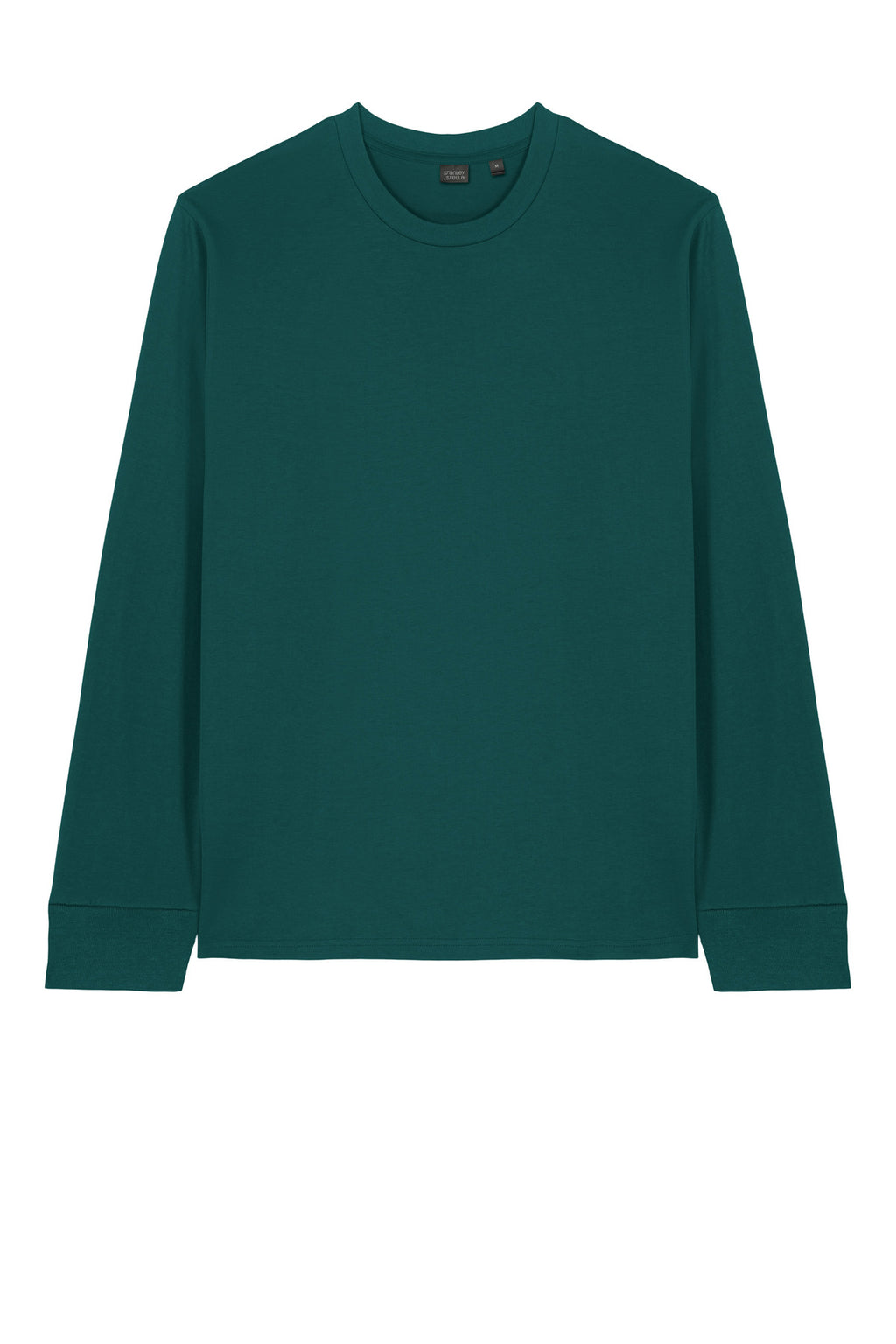Front View of GlazedGrn Stanley/Stella Unisex Creator 2.0 Long Sleeve Tee SXU022