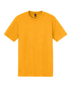 Front View of Gold District Perfect Tri Tee. DM130
