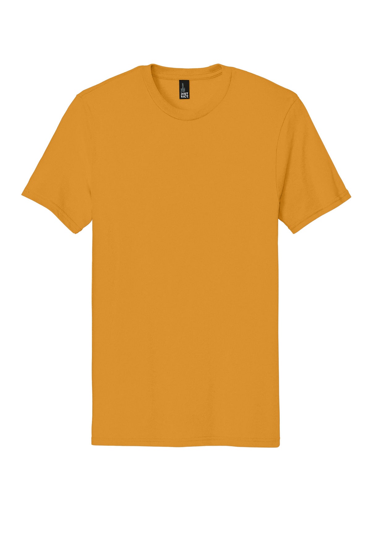Front View of Gold District The Concert Tee DT5000