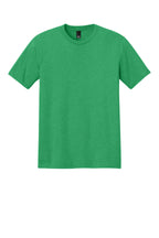Front View of Green Frost District Perfect Tri Tee. DM130