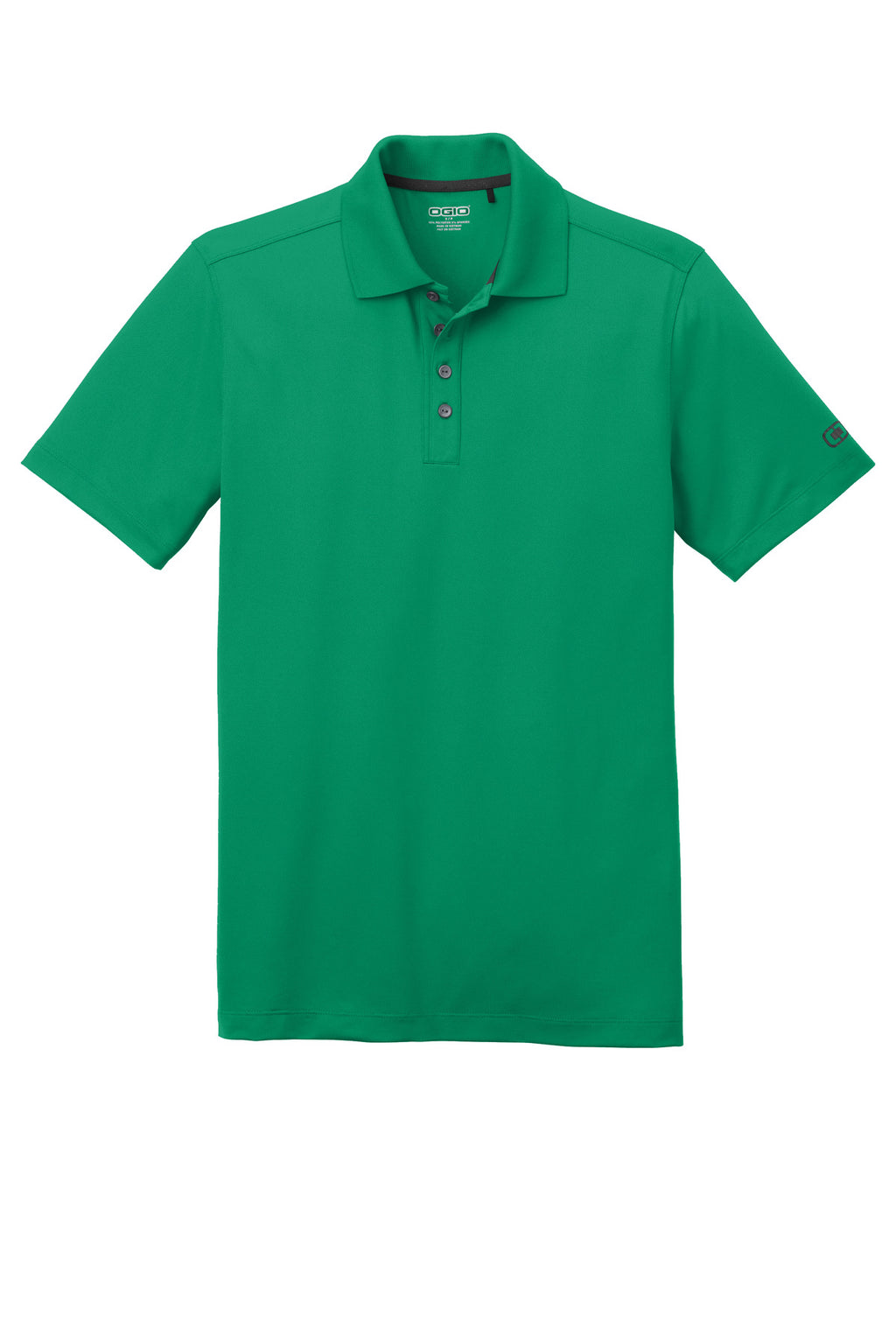 Front View of Green Shift OGIO Metro Polo. OG130