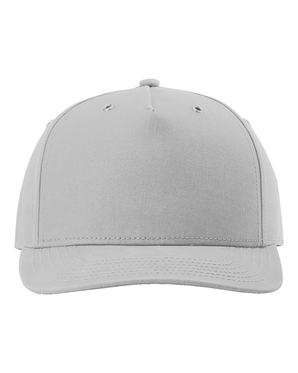 Front View of Grey Burnside Cap - 336