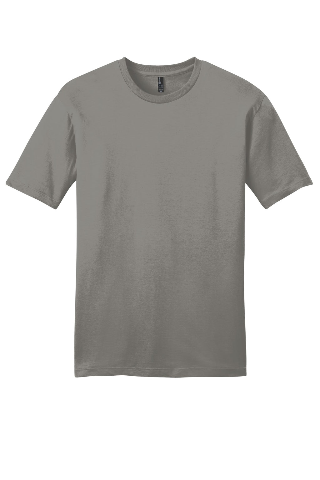 Front View of Grey District Very Important Tee . DT6000