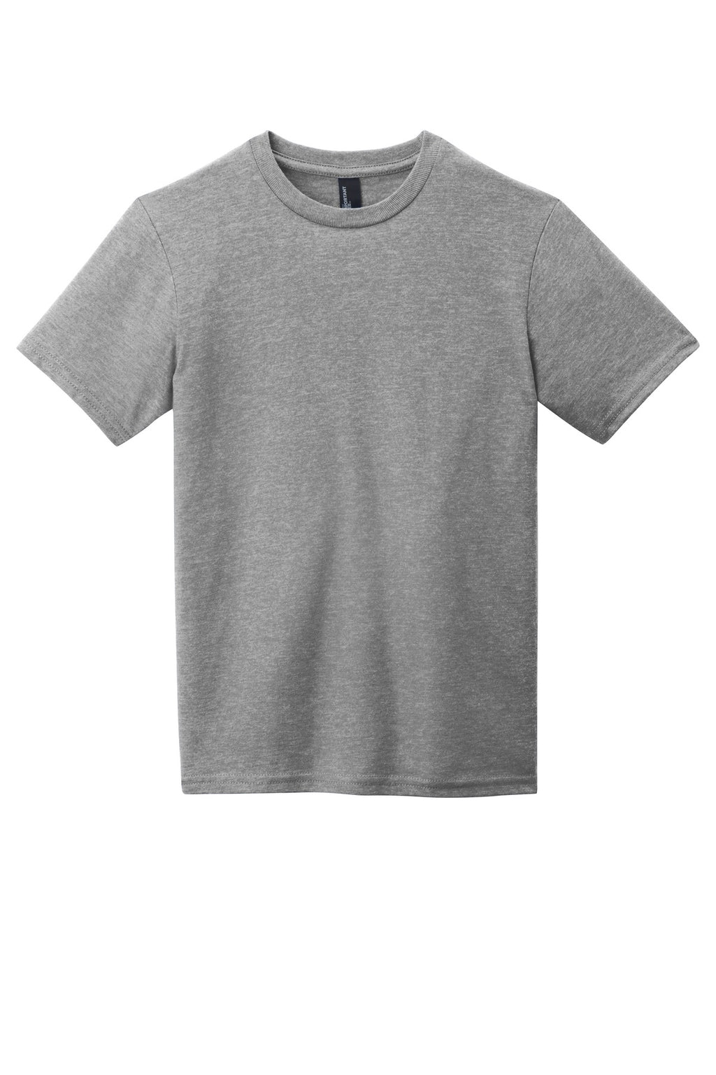 Front View of Grey Frost District Youth Very Important Tee . DT6000Y