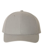 Front View of Grey Surge Adjustable Cap - 514