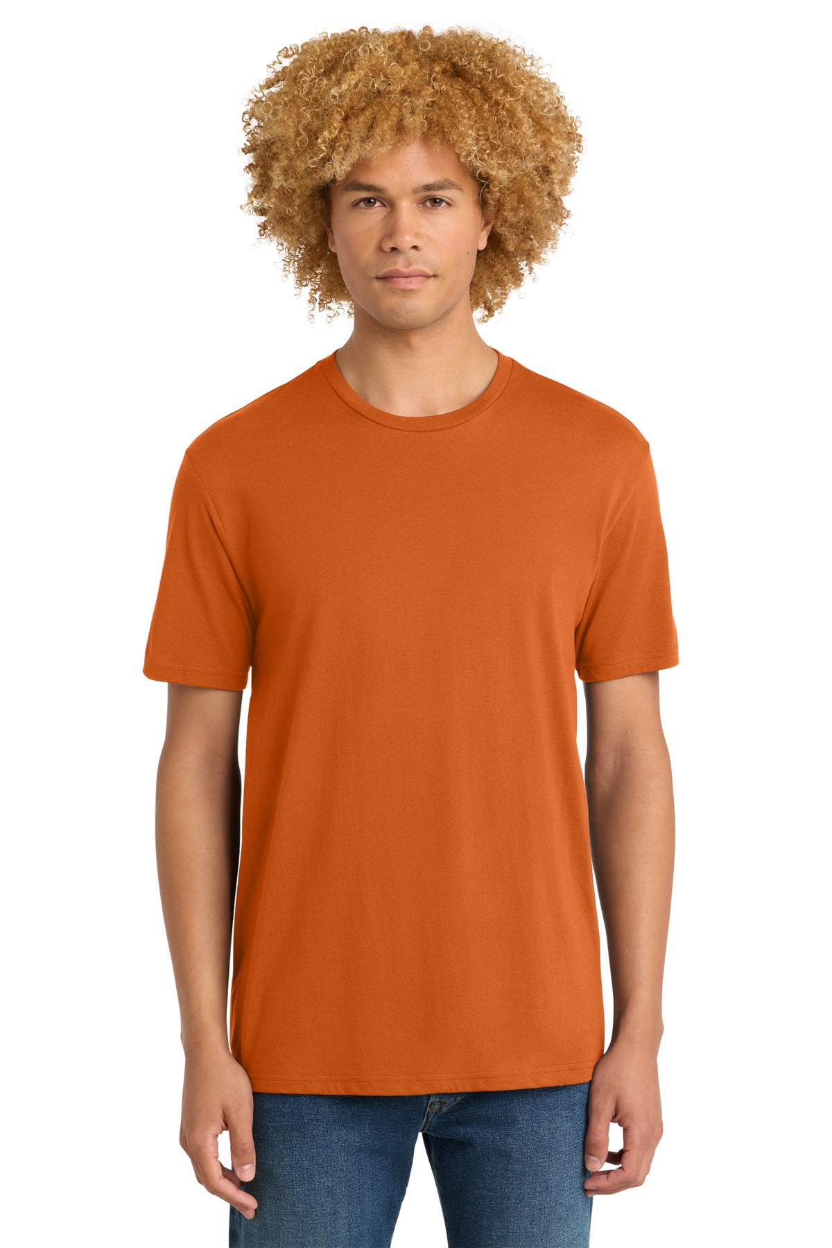 Front View of HarvestOrg District Perfect Weight Tee. DT104