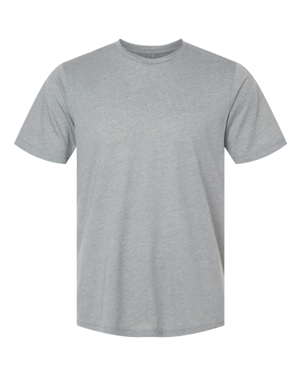 Front View of Heather Grey Festival T-Shirt - 6200