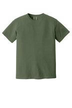 Front View of Hemp COMFORT COLORS Heavyweight Ring Spun Tee. 1717