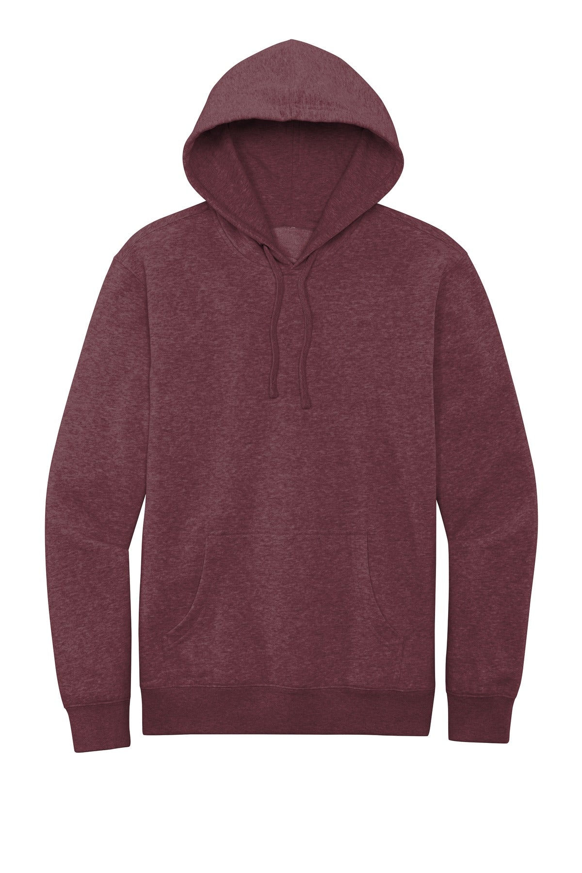 Front View of Ht Cardinal District V.I.T. Fleece Hoodie DT6100