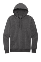 Front View of Ht Charcoal District V.I.T. Fleece Hoodie DT6100