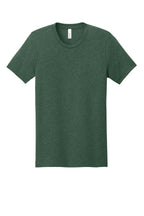Front View of Ht Forest BELLA+CANVAS Unisex Heather CVC Short Sleeve Tee. BC3001CVC