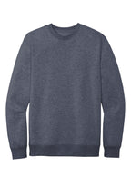 Front View of Ht Navy District V.I.T. Fleece Crew DT6104