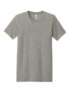 Front View of Ht Stone BELLA+CANVAS Unisex Heather CVC Short Sleeve Tee. BC3001CVC