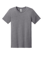 Front View of Ht Storm BELLA+CANVAS Unisex Heather CVC Short Sleeve Tee. BC3001CVC