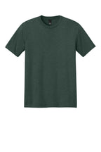 Front View of HtdForGrn District Perfect Tri Tee. DM130