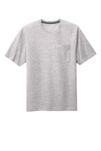 Front View of Hthr Grey CornerStone Workwear Pocket Tee CS430