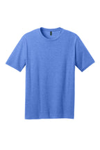 Front View of Hthr Royal District Perfect Blend CVC Tee. DM108