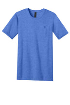 Front View of Hthr Royal District Very Important Tee with Pocket. DT6000P