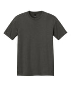 Front View of Hthrd Charcoal District Perfect Tri Tee. DM130