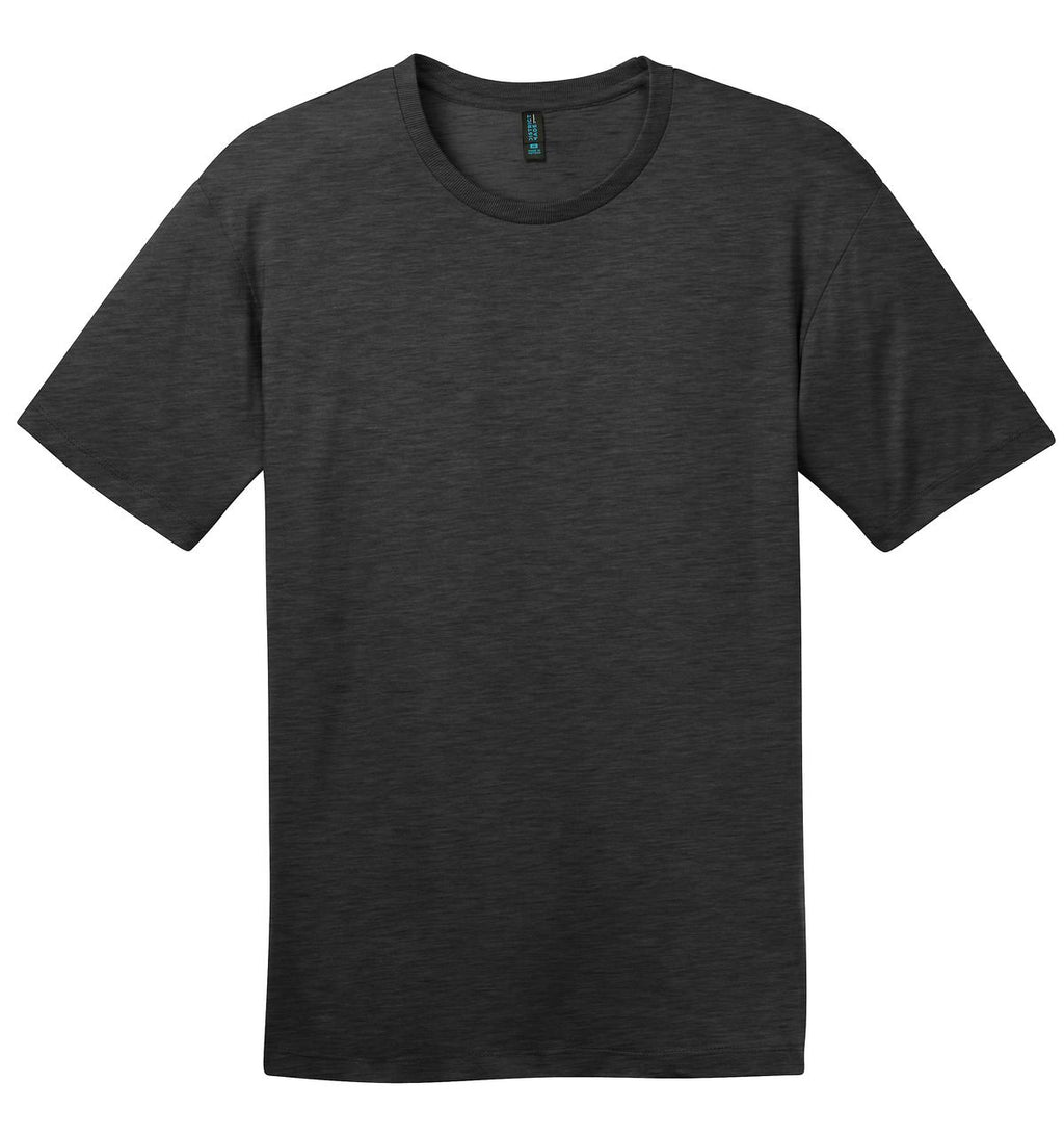 Front View of Hthrd Charcoal District Perfect Weight Tee. DT104
