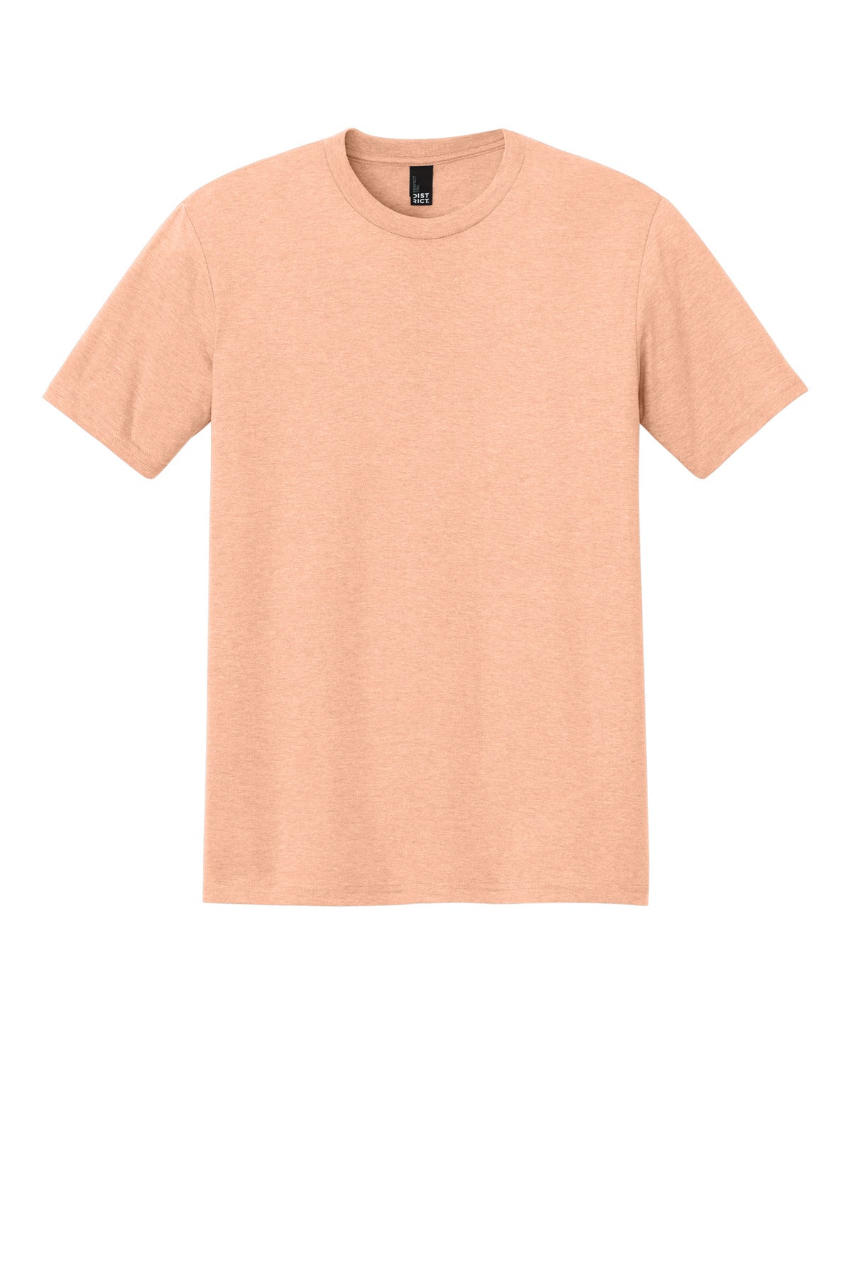 Front View of Hthrd Dsty Pch District Perfect Tri Tee. DM130