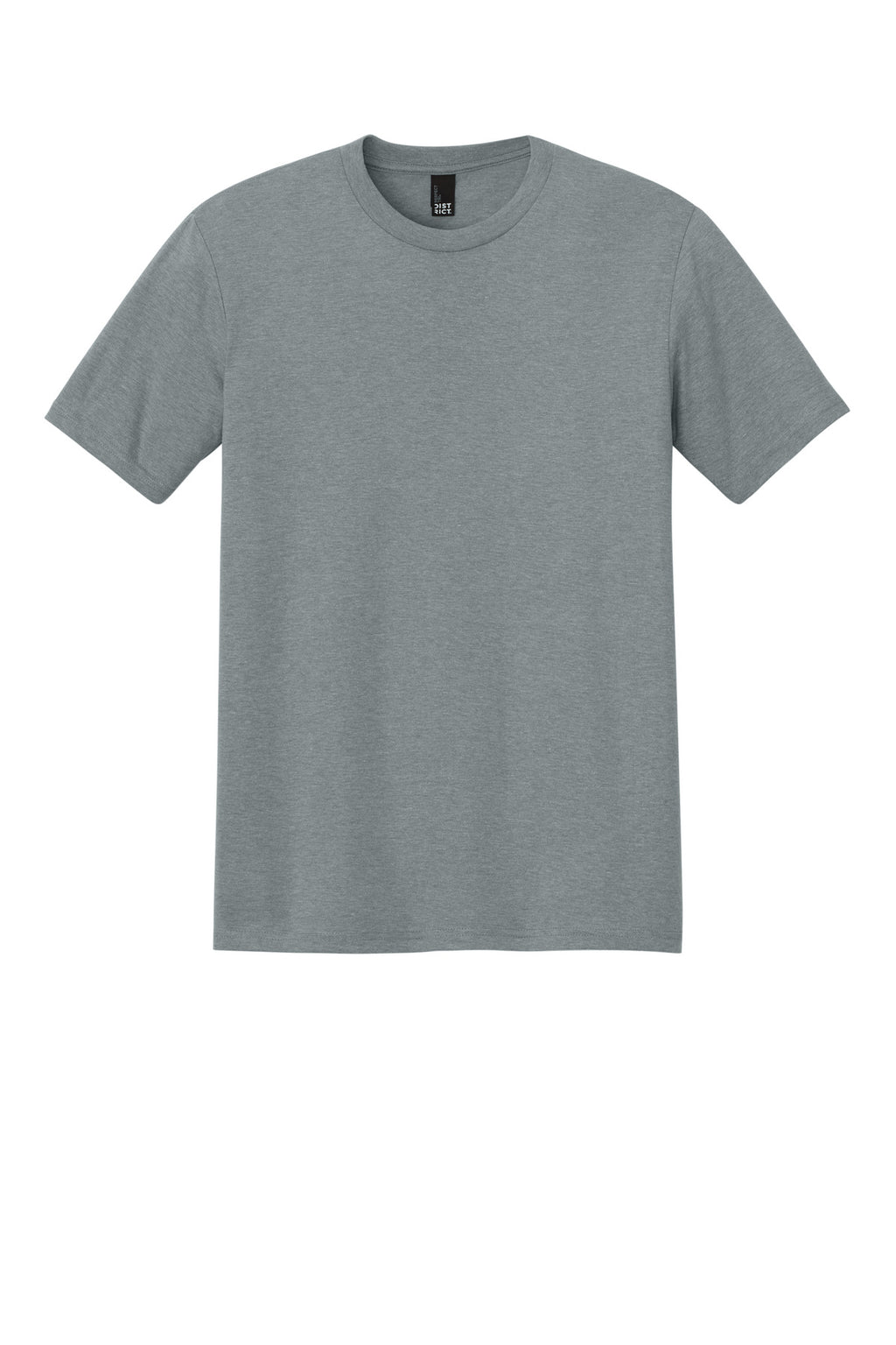 Front View of Hthrd Grey District Perfect Tri Tee. DM130