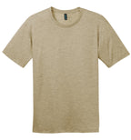 Front View of Hthrd Latte District Perfect Weight Tee. DT104