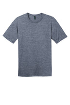 Front View of Hthrd Navy District Perfect Weight Tee. DT104