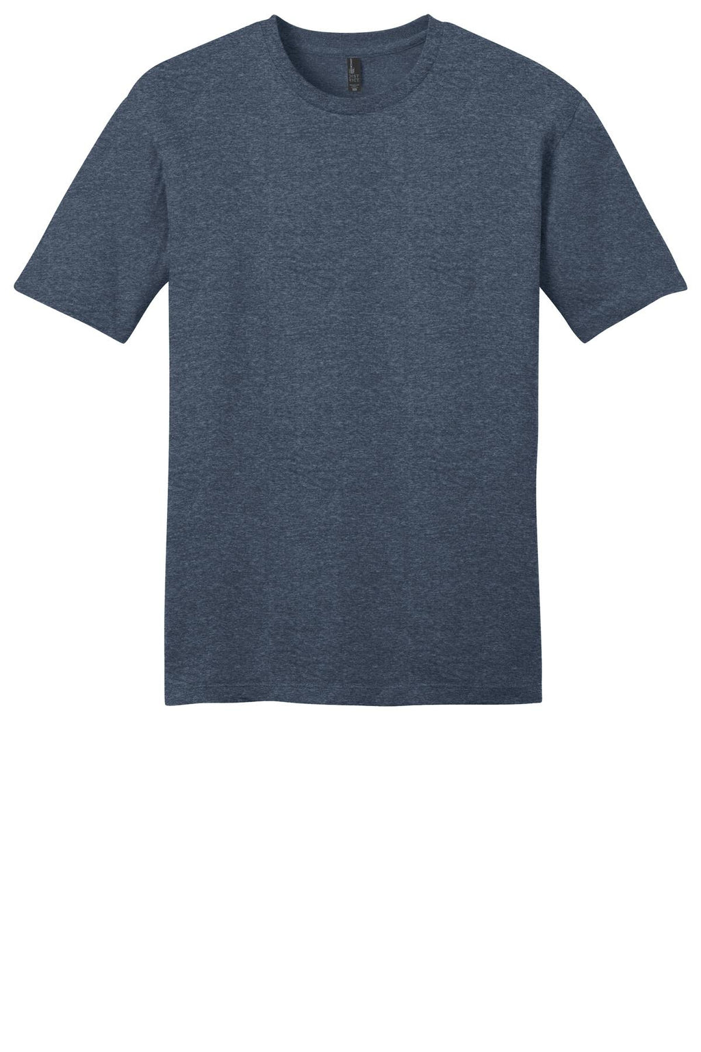 Front View of Hthrd Navy District Very Important Tee . DT6000