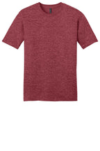 Front View of Hthrd Red District Very Important Tee . DT6000