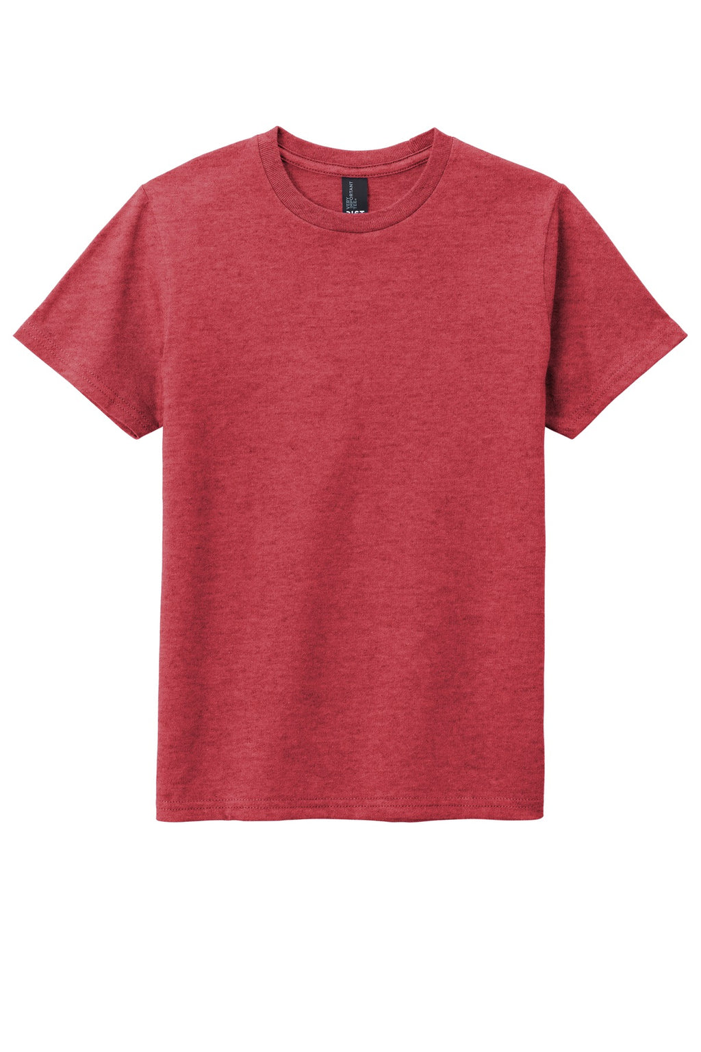 Front View of Hthrd Red District Youth Very Important Tee . DT6000Y