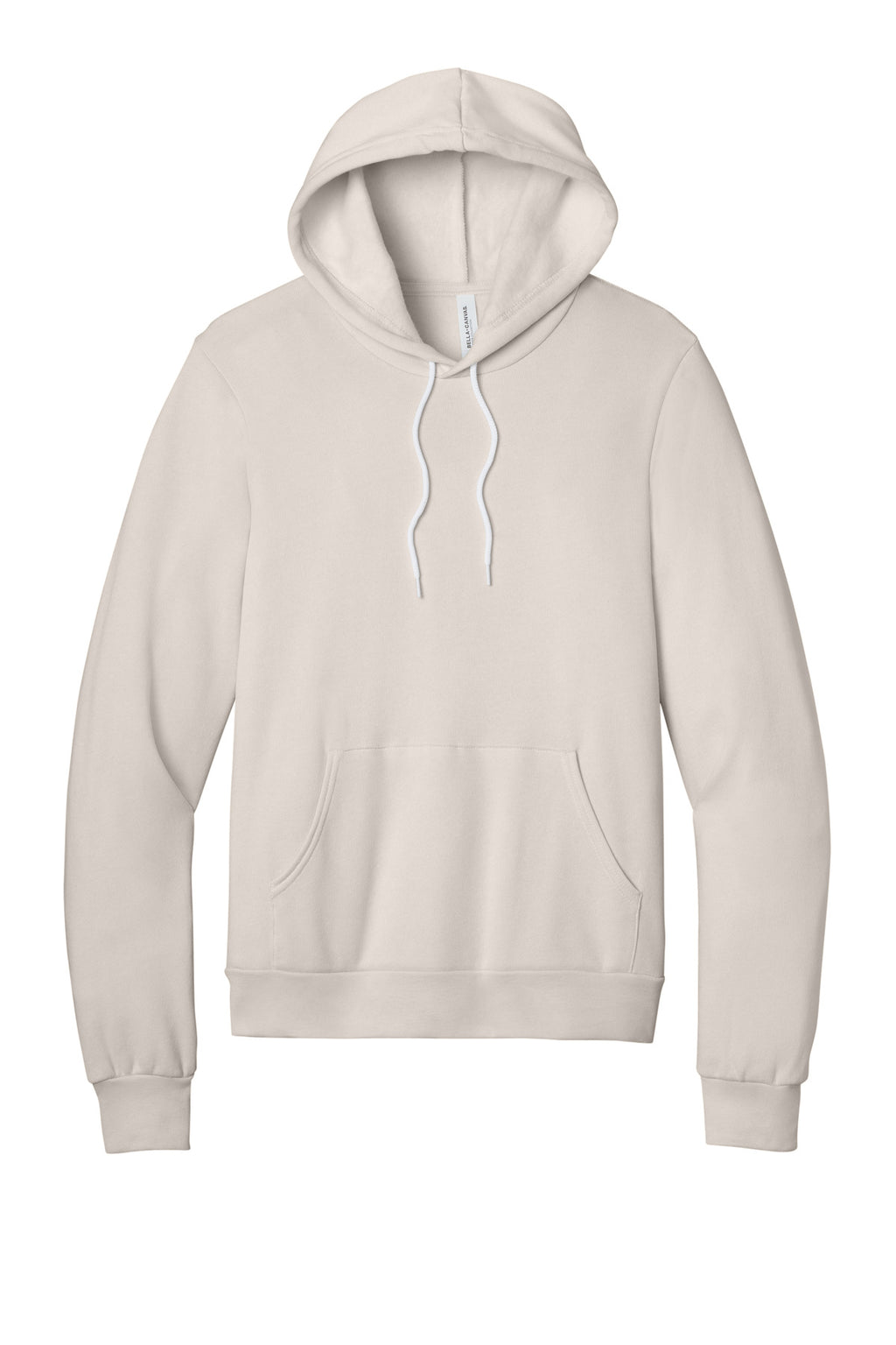 Front View of HthrDust BELLA+CANVAS Unisex Sponge Fleece Pullover Hoodie. BC3719