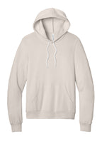 Front View of HthrDust BELLA+CANVAS Unisex Sponge Fleece Pullover Hoodie. BC3719