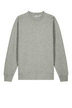 Front View of HthrGrey Stanley/Stella Unisex Changer 2.0 Crewneck Sweatshirt SXU004
