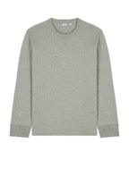 Front View of HthrGrey Stanley/Stella Unisex Creator 2.0 Long Sleeve Tee SXU022
