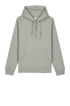 Front View of HthrGrey Stanley/Stella Unisex Drummer 2.0 Hooded Sweatshirt SXU009